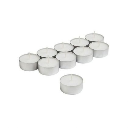 Tealight Candles - 10Pcs - White - Candles &amp; Candles Holder - Best Price in Pakistan - HitShop.pk